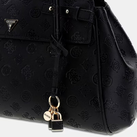 Guess Diana Handbag with Logos BLO Black