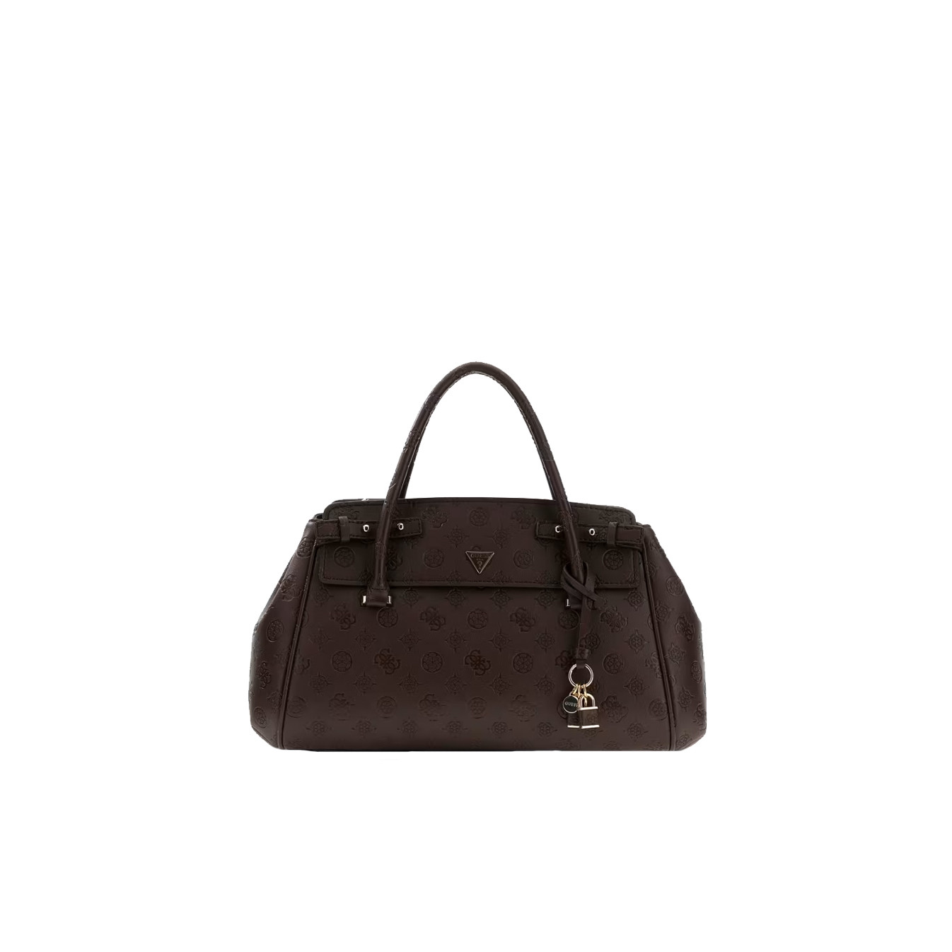 Guess Diana Handbag with CYO Logos Brown