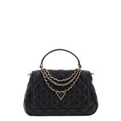 Guess Giully II Small Quilted Black Handbag