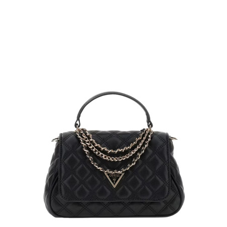 Guess Giully II Small Quilted Black Handbag