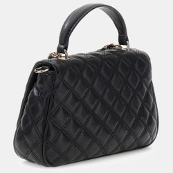 Guess Giully II Small Quilted Black Handbag