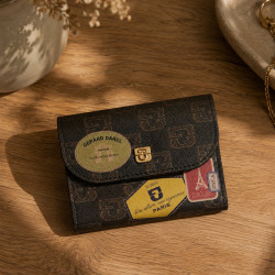 Gérard Darel Wallet Small Wallet in Coated Canvas with Multicolor D...