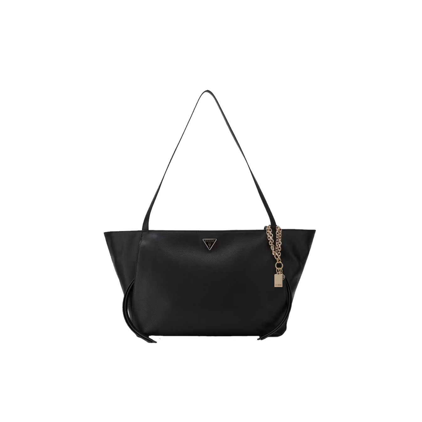 Guess Devon Shopping Bag PU Leather Black