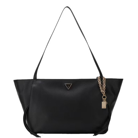 Guess Devon Shopping Bag PU Leather Black