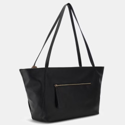 Guess Devon Shopping Bag PU Leather Black
