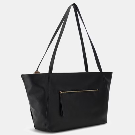 Guess Devon Shopping Bag PU Leather Black