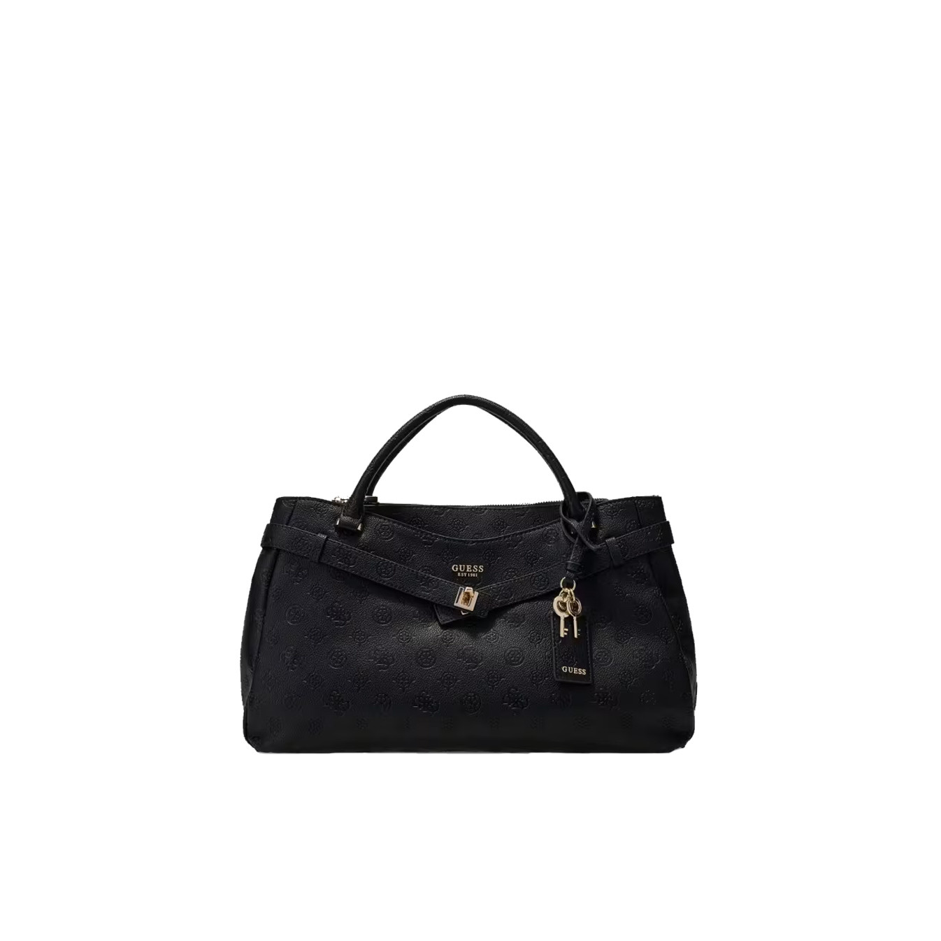 Guess Ella Logo Handbag Logo 4g Blo Black Logo