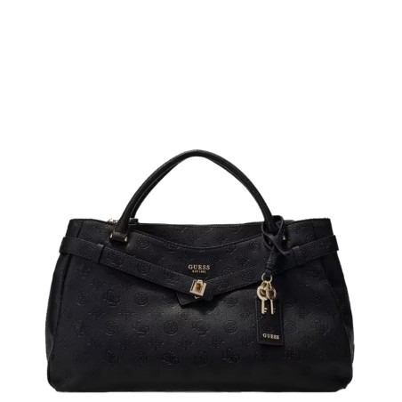 Guess Ella Logo Handbag Logo 4g Blo Black Logo