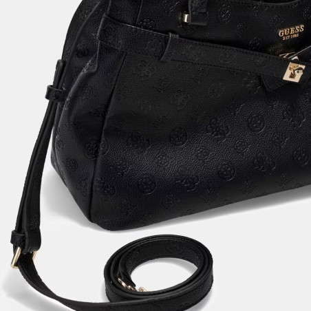 Guess Ella Logo Handbag Logo 4g Blo Black Logo