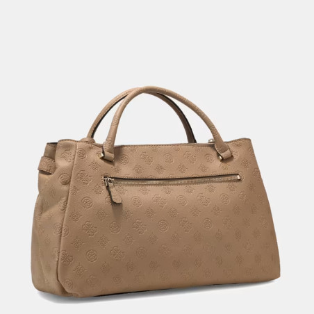 Guess Ella Logo Handbag Logo 4g Bio Beige