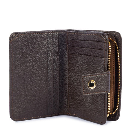 Lancaster Milano Ana Wallet 147-03 Dark Brown
