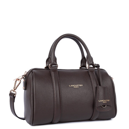 Lancaster Milano Ana Sac Polochon Cuir 547-102 Marron Foncé COTE