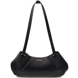 Guess Amorette Hobo Satchel Bag with Removable Strap Black