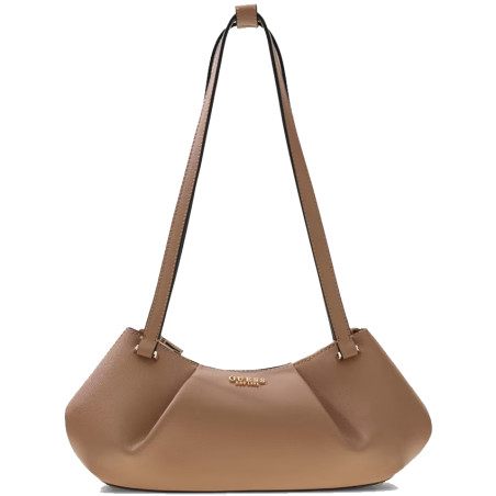 Guess Amorette Hobo Satchel Bag with Removable Strap Beige
