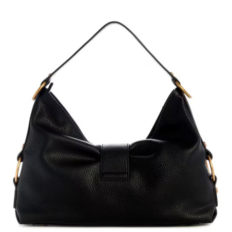 Guess Camden Medium Shoulder Bag Faux Leather Black