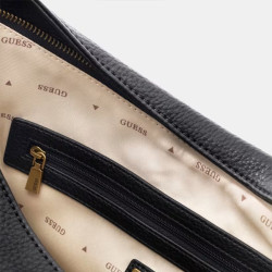 Guess Camden Sac Porté Epaule Moyen Similicuir Black interieur