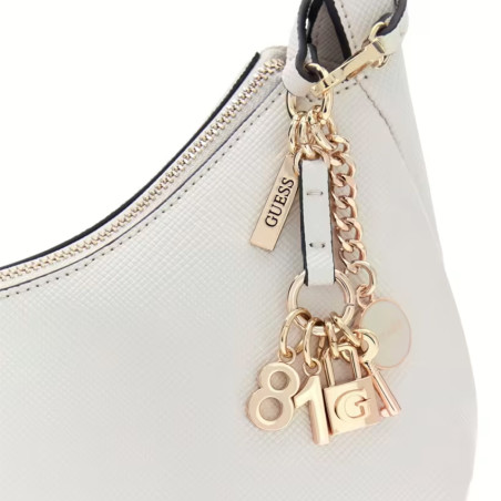 Guess Gilda Hobo Bag OFF White