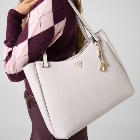 Guess Gilda Tote Bag Off White