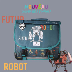 Pol Fox Reversible Backpack 35cm Robot