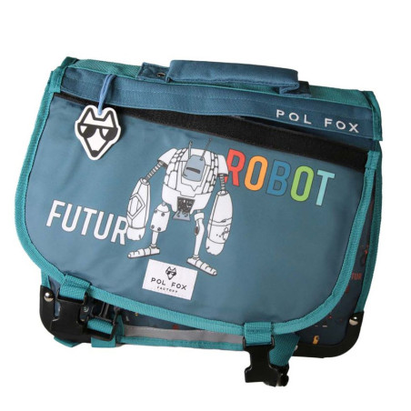 Pol Fox Cartable Reversible 35cm Robot reversible