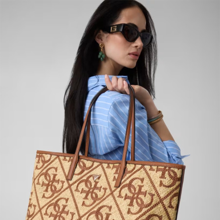Guess Kirsten Sac Shopping et Pochette 2 en 1 NRC porté épaule