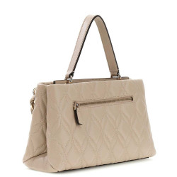 Guess Maxine Matelassé Light Taupe Handbag