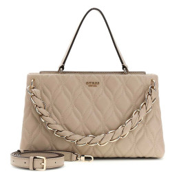 Guess Maxine Matelassé Light Taupe Handbag