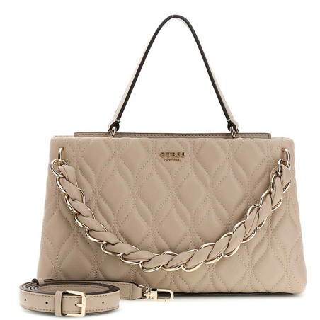 Guess Maxine Matelassé Light Taupe Handbag
