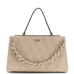 Guess Maxine Matelassé Light Taupe Handbag