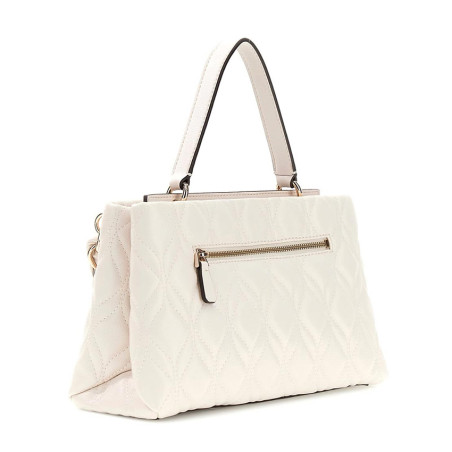 Guess Maxine Off-White Quilted Handbag