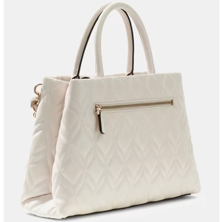 Guess Maxine Grand Matelassé Off White Handbag