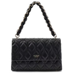 Guess Maxine Shoulder Bag Quilted Black