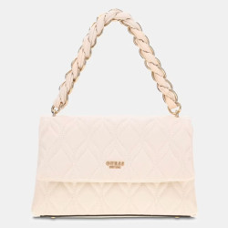 Guess Maxine Sac Porté Epaule Matelassé Off White face