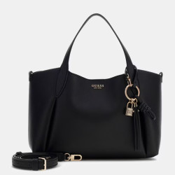 Guess Melody Sac Shopping et Pochette 2 en 1 Black bandouliére
