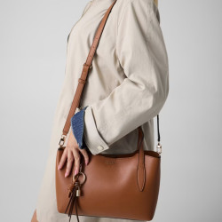 Guess Melody Shopping Bag and Detachable Pouch 2-in-1 Caramel