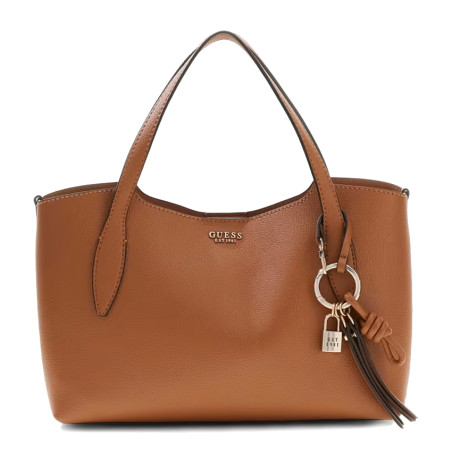 Guess Melody Shopping Bag and Detachable Pouch 2-in-1 Caramel