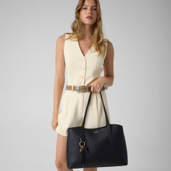 Guess Melody Grand Sac Shopping et Pochette 2 en 1 Black face