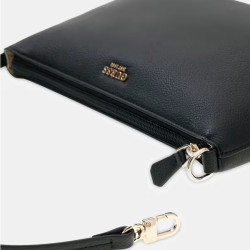 Guess Melody Large Shopping Bag and Detachable Pouch 2-in-1 Black