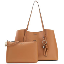 Guess Melody Large Shopping Bag and 2-in-1 Pouch Caramel
