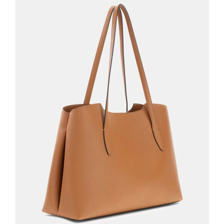 Guess Melody Large Shopping Bag and 2-in-1 Pouch Caramel
