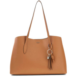 Guess Melody Large Shopping Bag and 2-in-1 Pouch Caramel