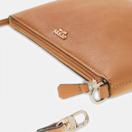 Guess Melody Large Shopping Bag and 2-in-1 Pouch Caramel