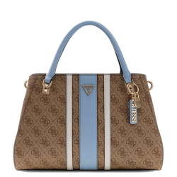 Guess Noelle II Handbag Logo 4G LLU Brown Multi