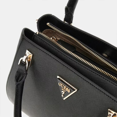 Guess Noelle II Handbag Saffiano Black