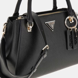 Guess Noelle II Sac A Main Saffiano Black profil