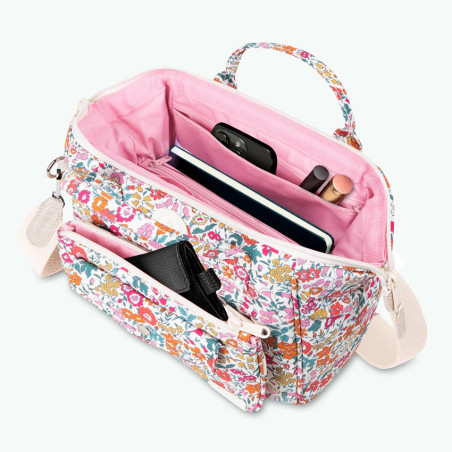 Cabaïa Crossbody Adventurer Medium Sac Porté Travers Emma & Amelia ouvert