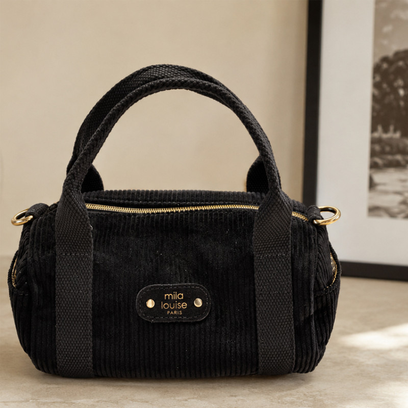 Mila Louise BEE VFR2 Crossbody Mini Bag Dark Brown