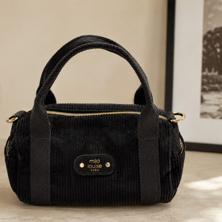 Mila Louise BEE VFR2 Crossbody Mini Bag Dark Brown