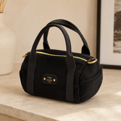 Mila Louise BEE VFR2 Crossbody Mini Bag Dark Brown