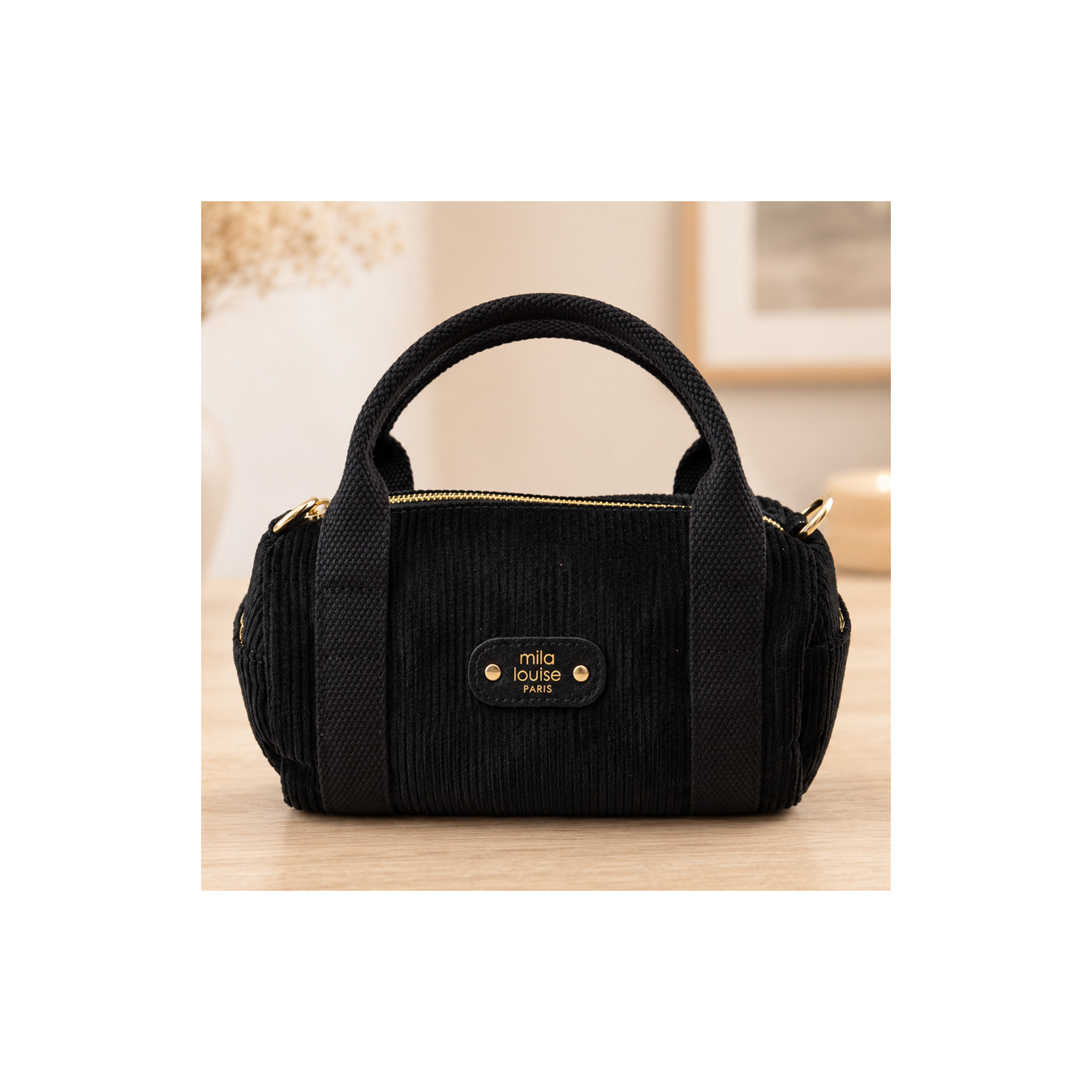 Mila Louise BEE VFR2 Crossbody Mini Pouch Black